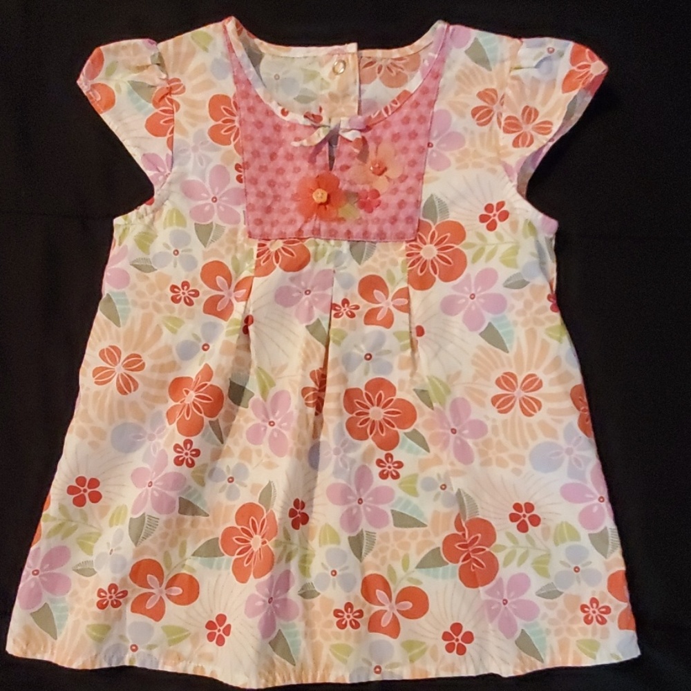 Gymboree flower blouse top, 4t